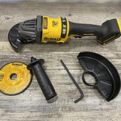 AS-IS DEWALT 60V MAX Cordless Brushless 4.5 in. to 6 in. Small Angle Grinder with Kickback Brake (Tool Only)