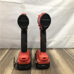 AS-IS Milwaukee 18V Lithium-Ion Brushless Cordless Compact Drill/Impact Combo Kit