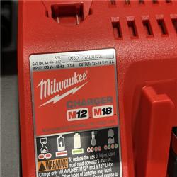 AS-IS Milwaukee FUEL 18V Lithium-Ion Brushless Cordless Hammer Drill and Impact Driver Combo Kit