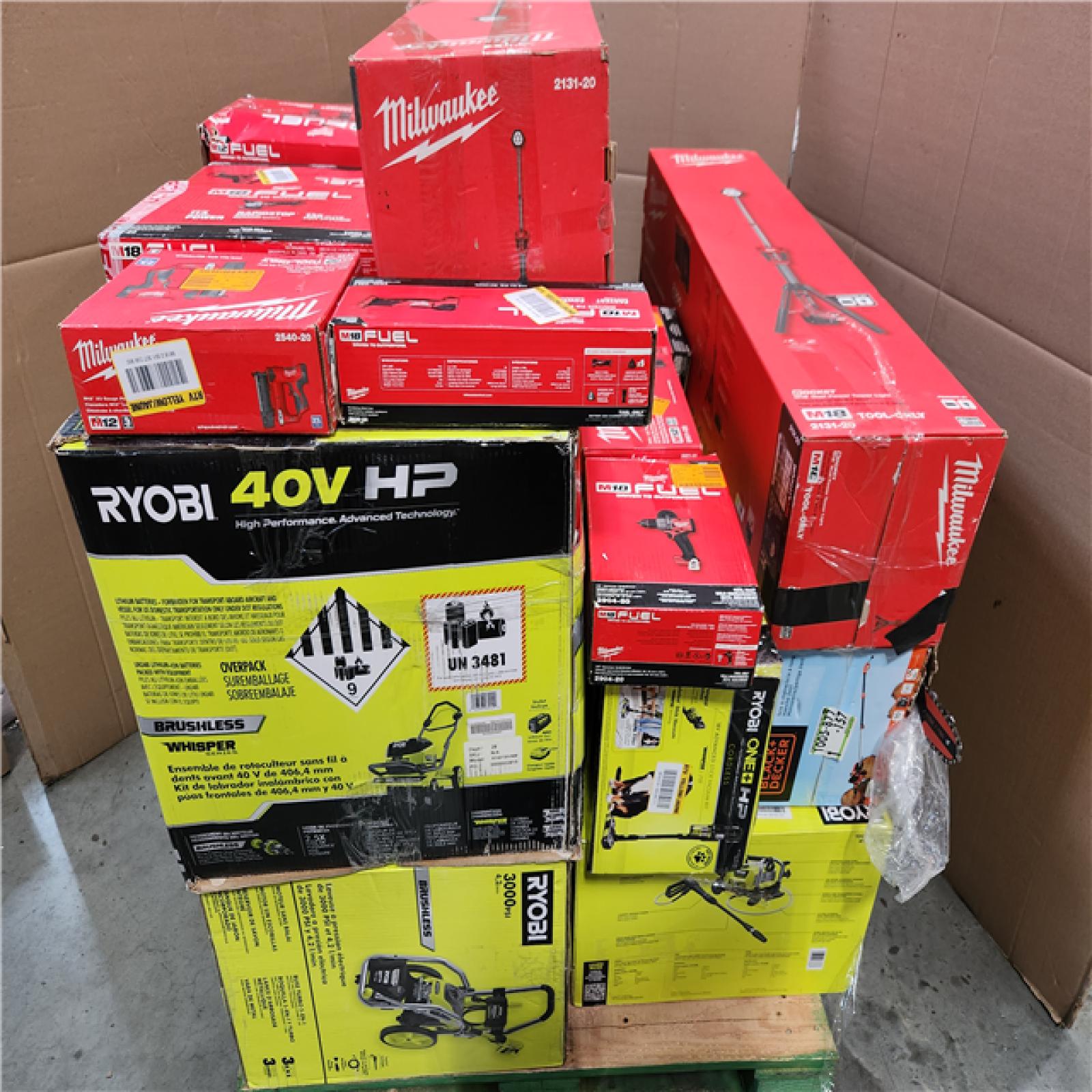 CALIFORNIA AS-IS TOOL PALLET
