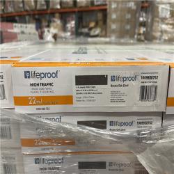 DALLAS LOCATION - Lifeproof Brooks Oak 22 MIL x 8.7 in. W x 48 in. L Click Lock Waterproof Luxury Vinyl Plank Flooring (20.1 sqft/case) PALLET-(44 CASES)