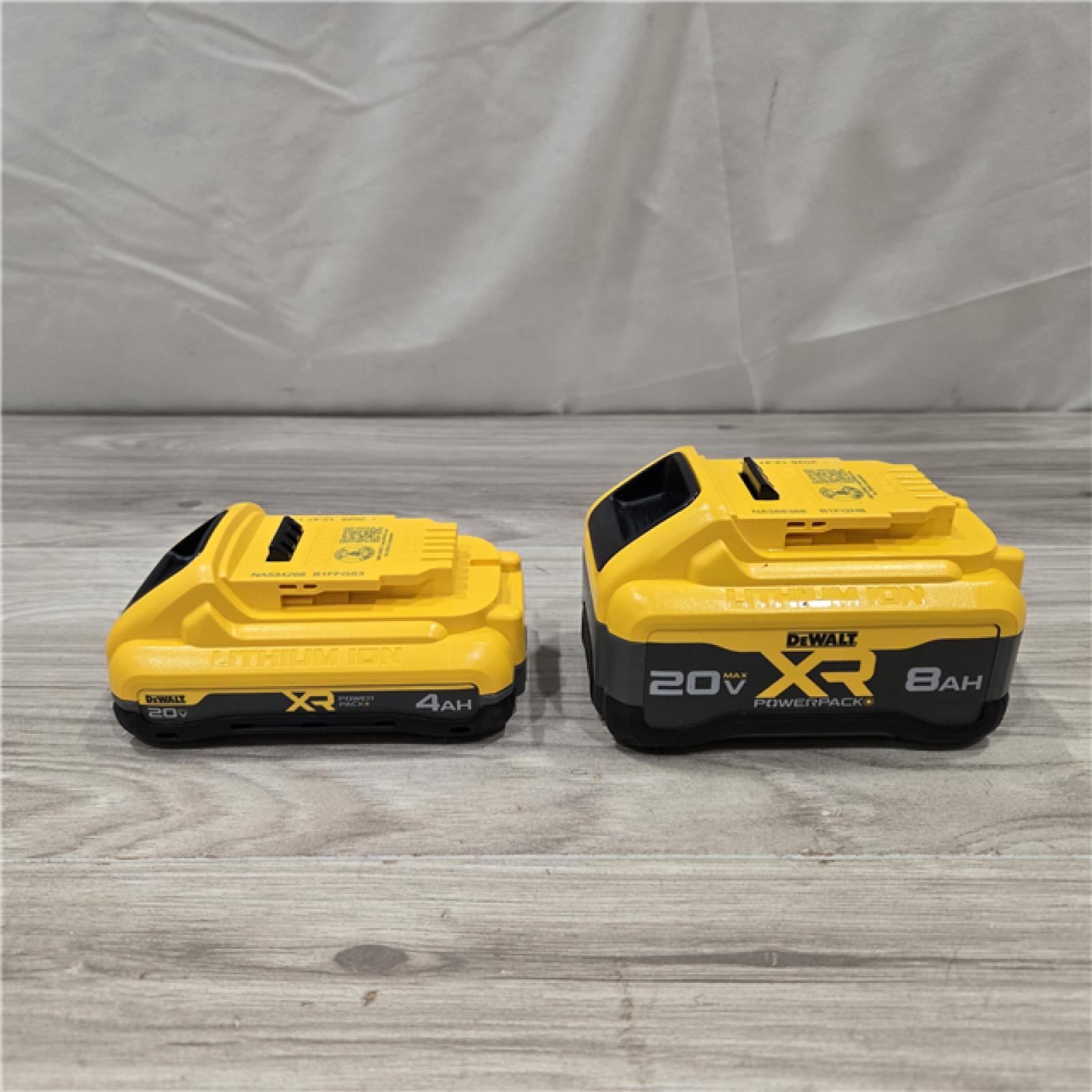 AS-IS DeWalt 20V XR Lithium-Ion Battery Starter Pack