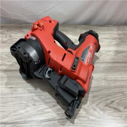 AS-IS Milwaukee FUEL 18-Volt Lithium-Ion Brushless Cordless Coil Roofing Nailer (Tool Only)