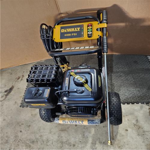 HOUSTON LOCATION - AS-IS (APPEARS LIKE NEW) DEWALT 4400 PSI 4.0 GPM Cold Water Gas Pressure Washer