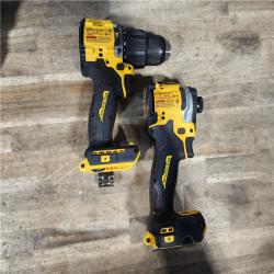 HOUSTON LOCATION - AS-IS DEWALT 2 TOOL COMBO KIT W/ (2) BATTERY & CHARGER