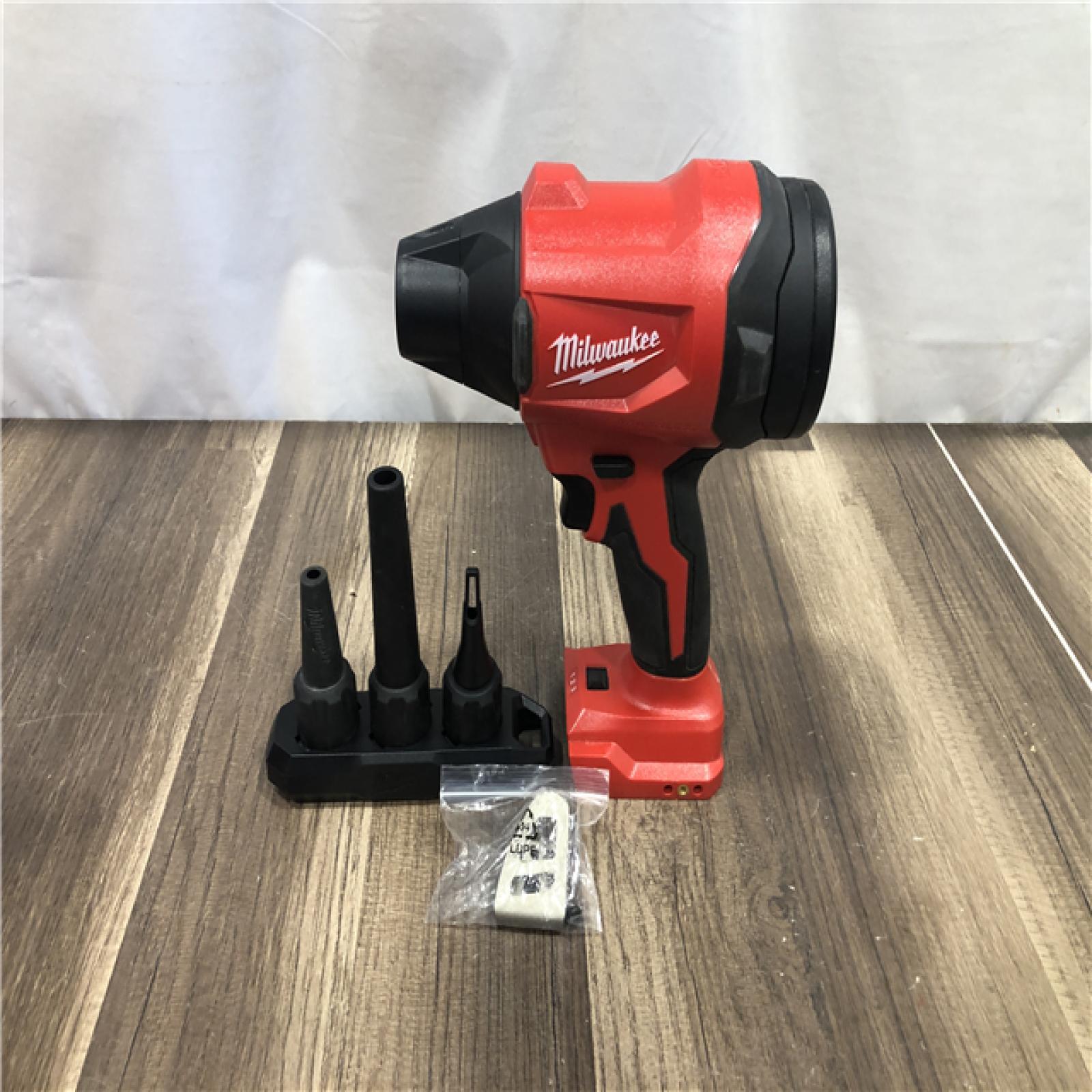 AS-IS Milwaukee 18V Lithium-Ion 570 MPH Brushless Cordless Precision Blower with Variable Speed Trigger and Trigger Lock