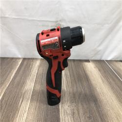 AS-IS Milwaukee  12-Volt Lithium-Ion Brushless Cordless Subcompact Brushless Drill Driver Kit