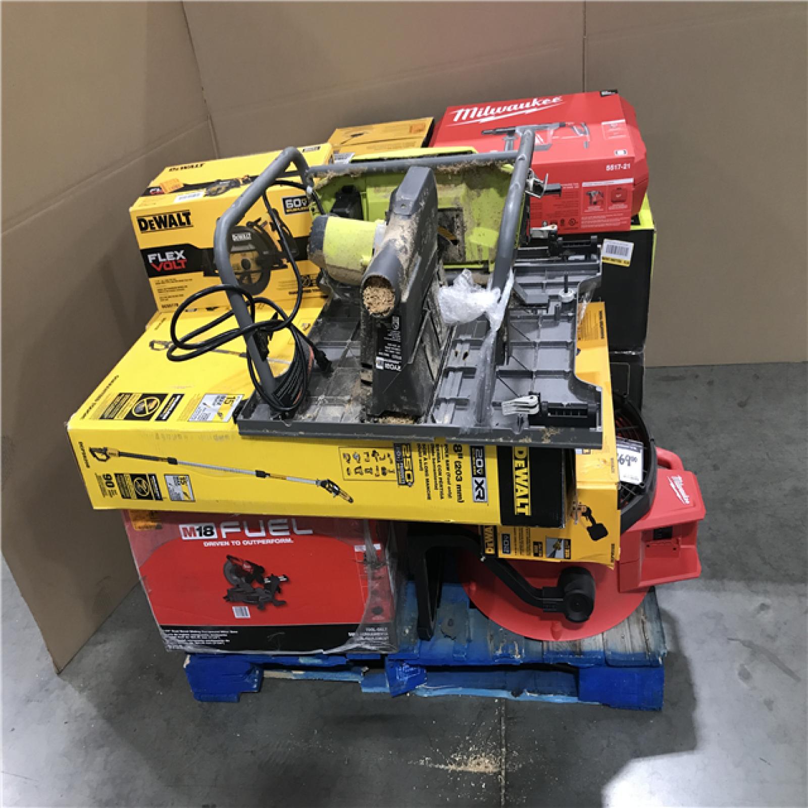 CALIFORNIA AS-IS TOOL PALLET