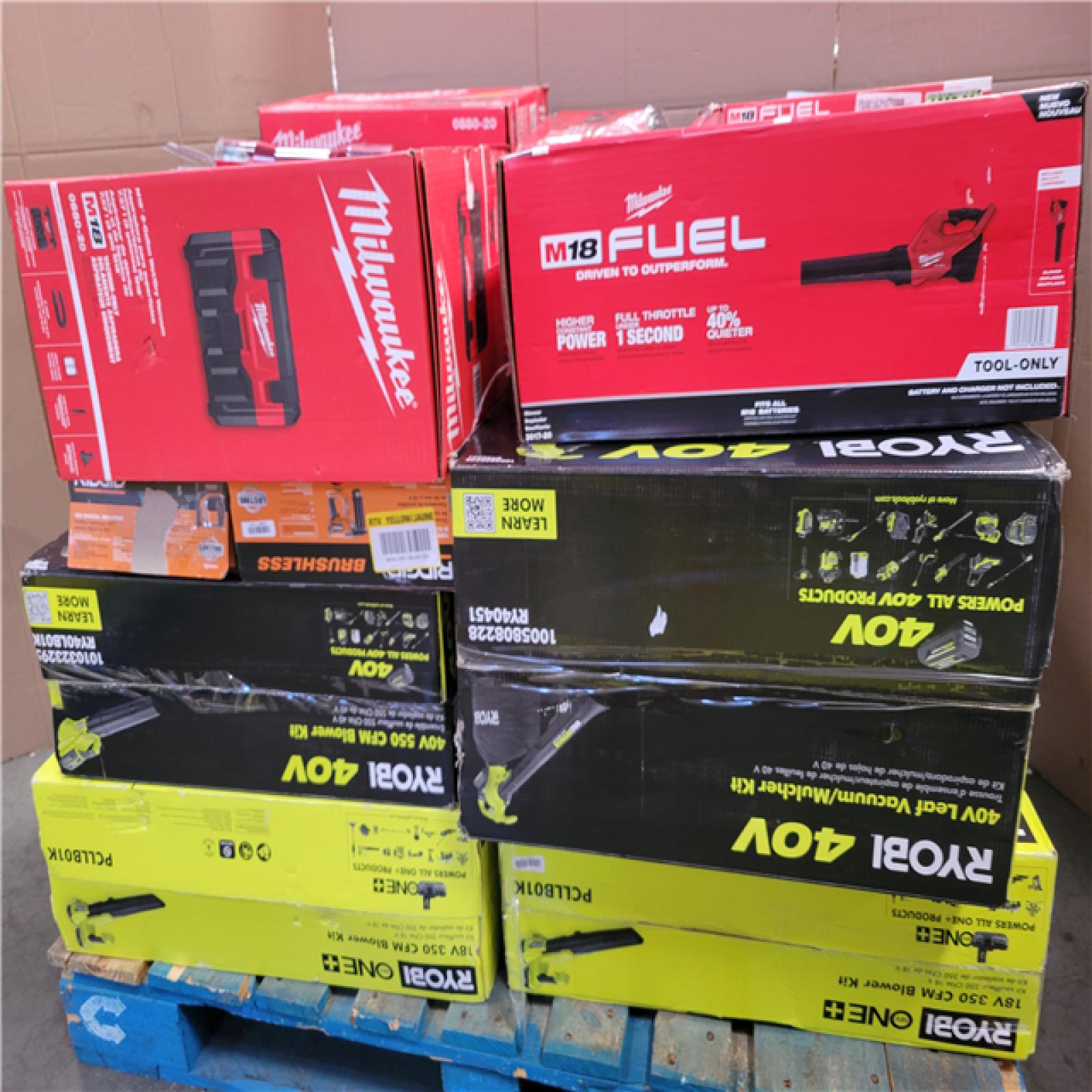 CALIFORNIA AS-IS TOOL PALLET