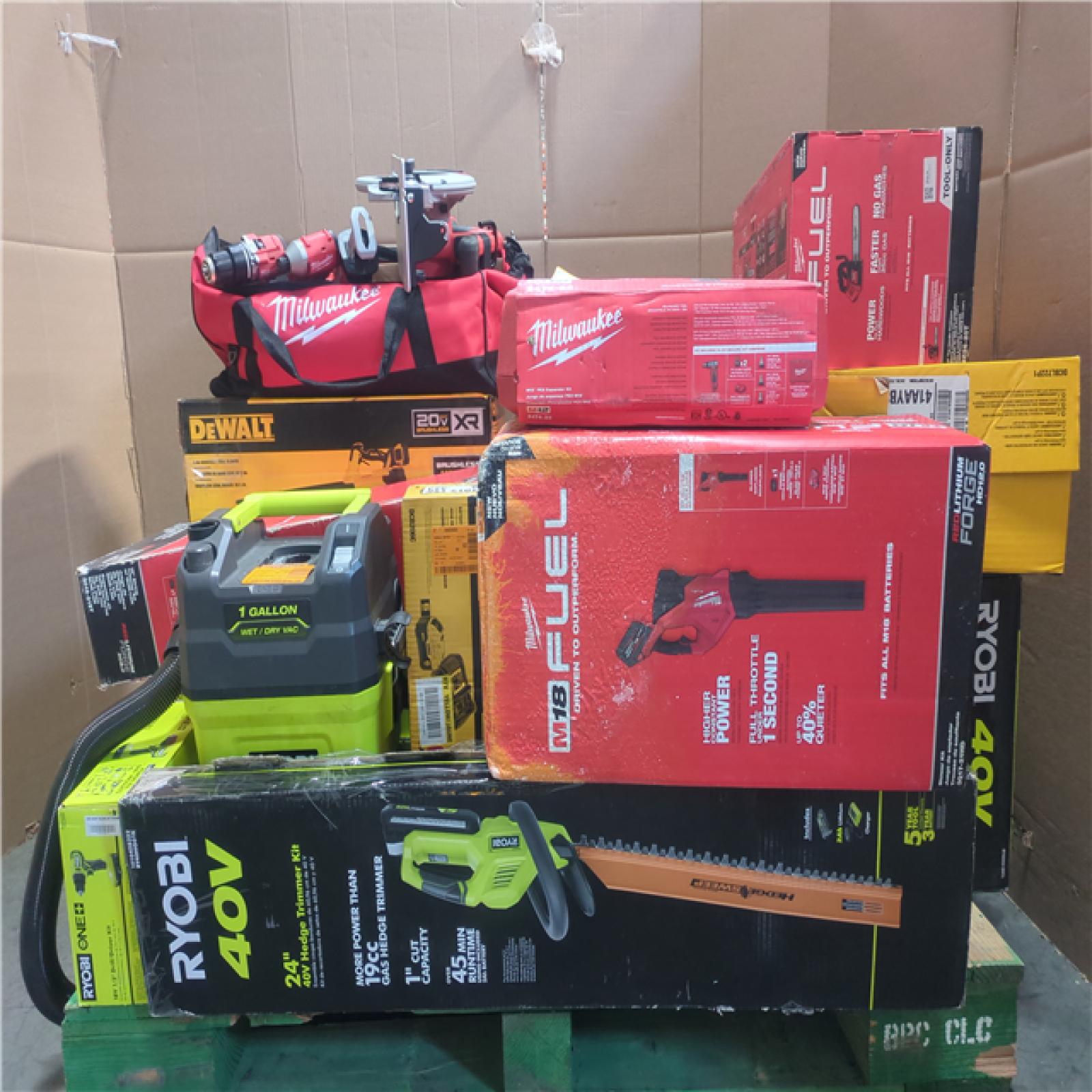 CALIFORNIA AS-IS TOOL PALLET