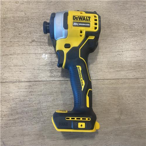 AS-IS DEWALT ATOMIC 20V MAX Cordless Brushless Compact 1/4 in. Impact Driver (Tool Only)
