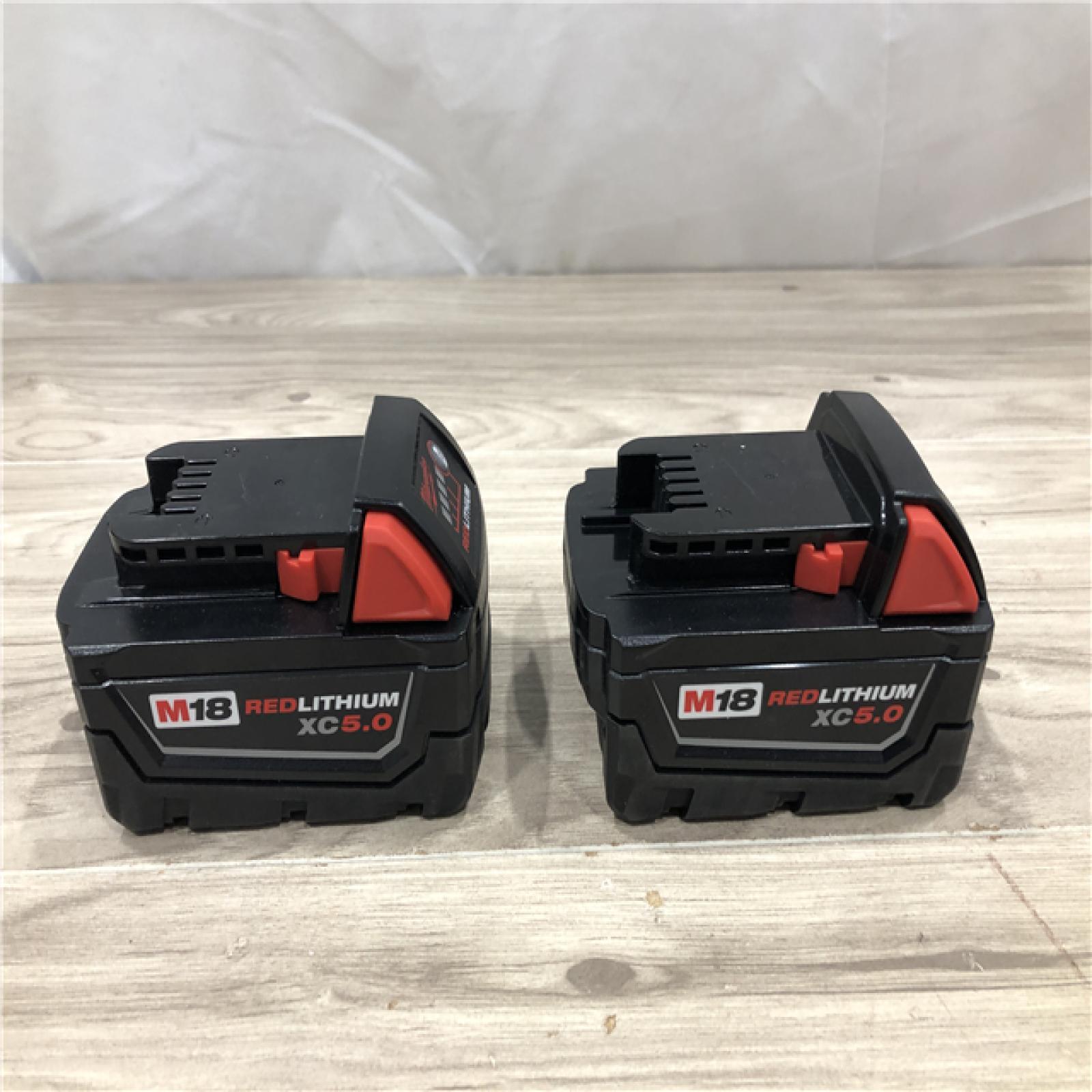 AS-IS Milwaukee 18-Volt Lithium-Ion XC Starter Kit