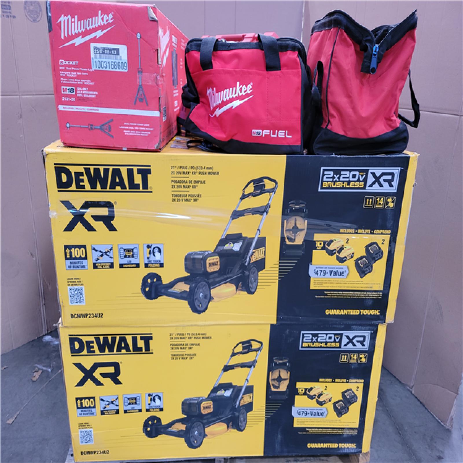 CALIFORNIA AS-IS TOOL PALLET