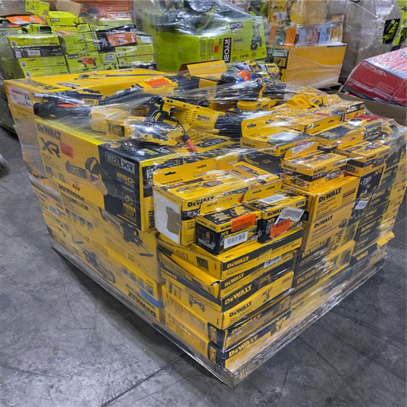 Pittston Location As-Is Power Tools Partial Truckload (13 Pallets) 1245-A