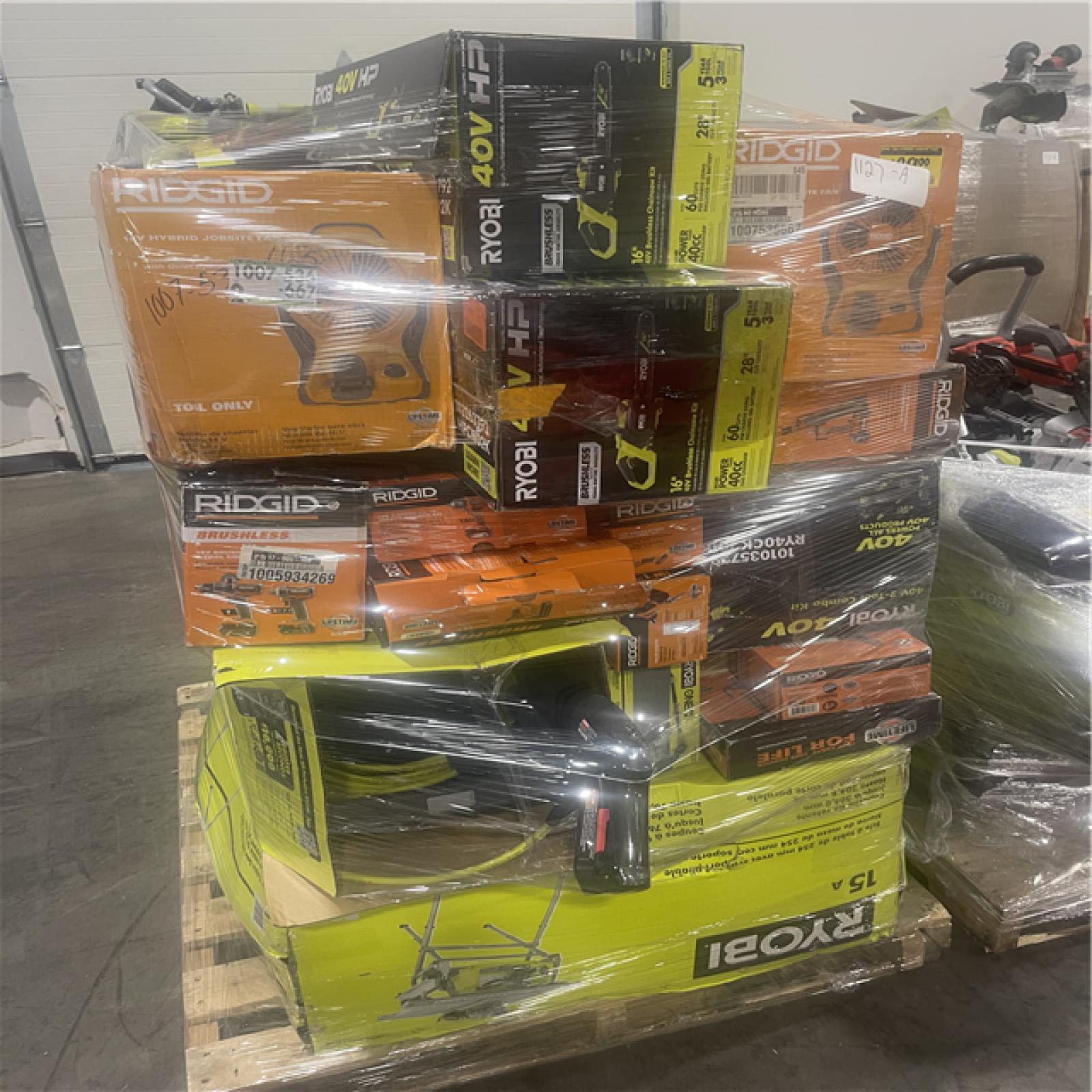 Pittston Location As-Is Power Tools Partial Truckload (14 pallets) 1127-A