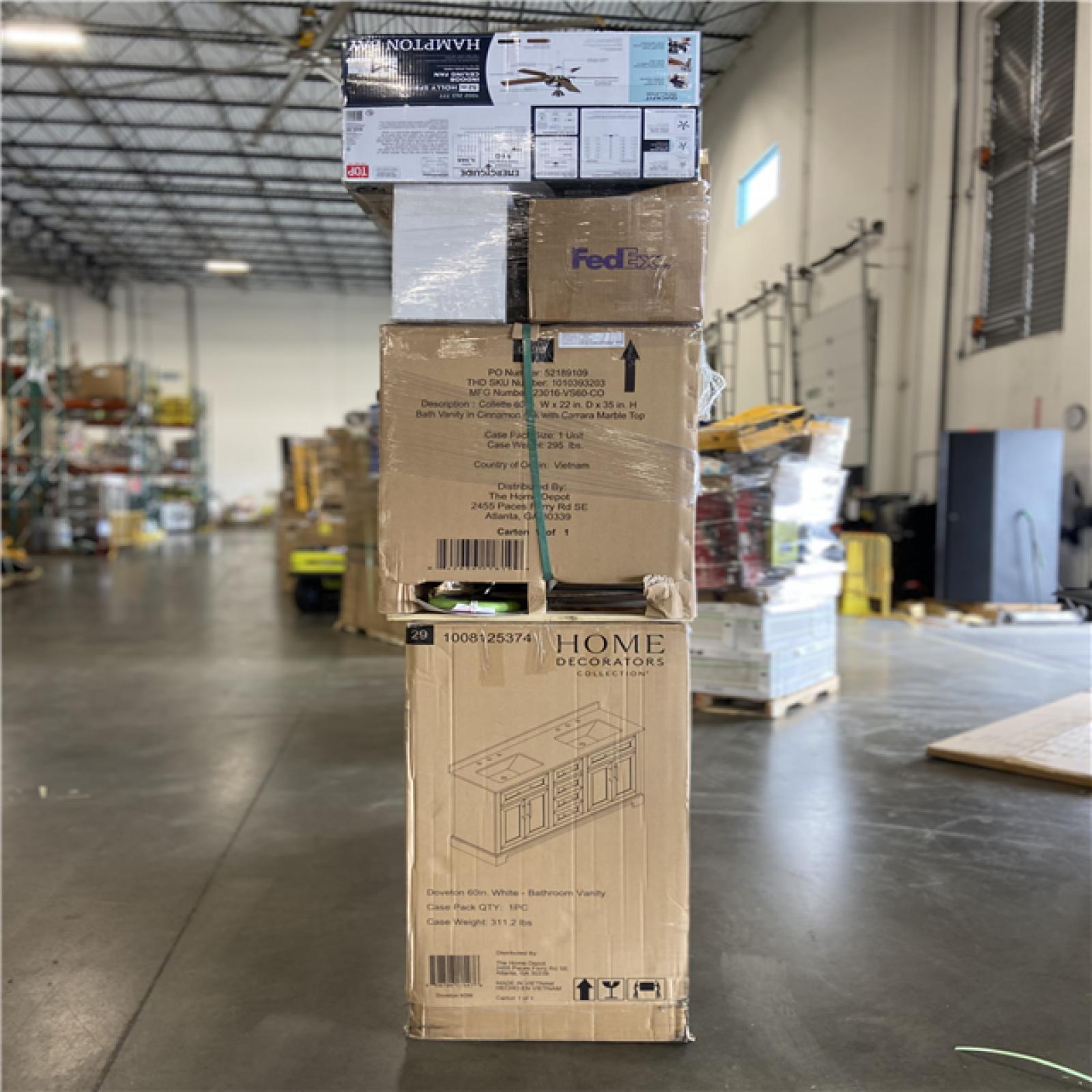 DALLAS LOCATION - AS-IS HOME IMPROVEMENT PALLET