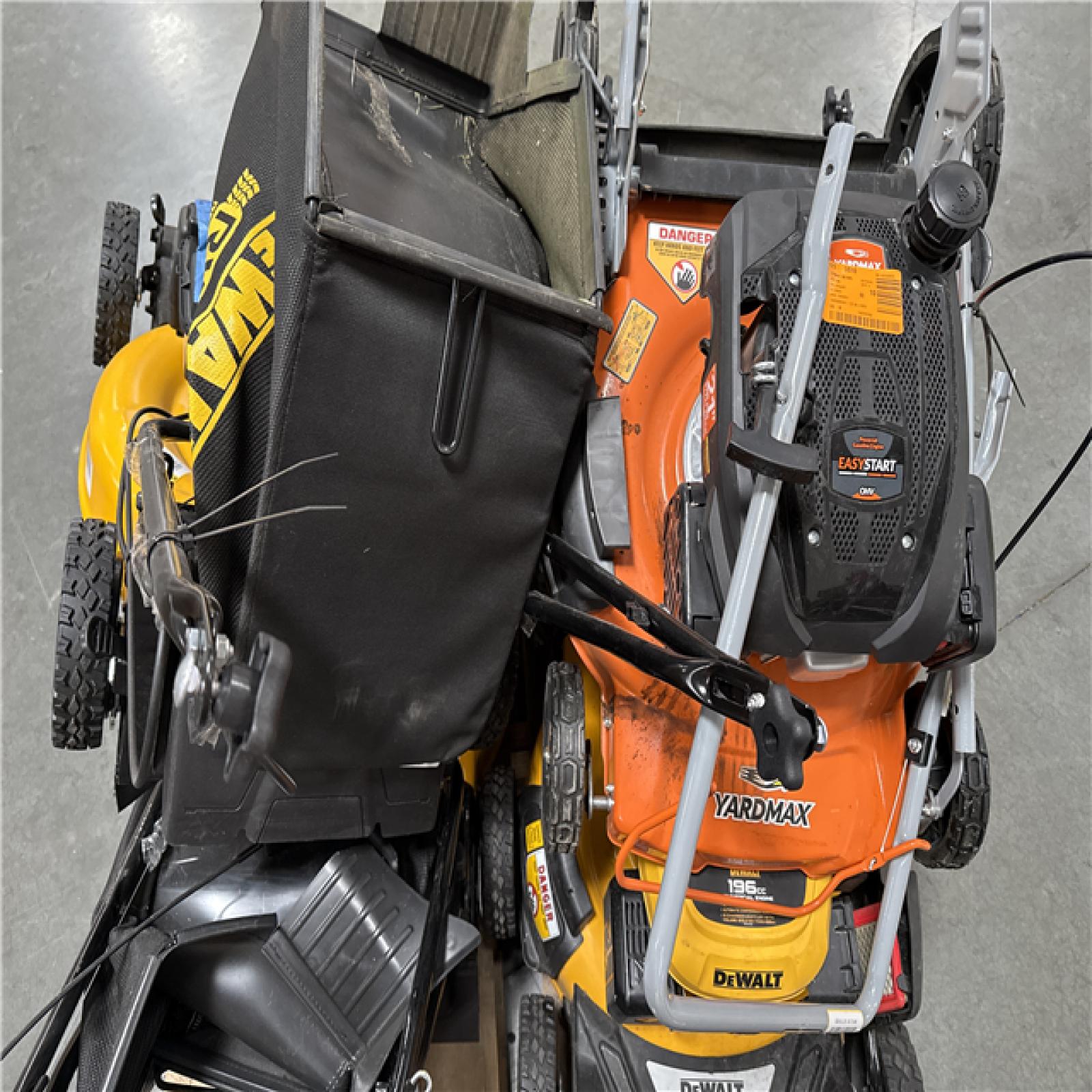 California AS-IS Outdoor Power Equipment