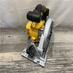 AS-IS DEWALT 20V MAX Cordless Brushless 6-1/2 in. Sidewinder Style Circular Saw (Tool Only)