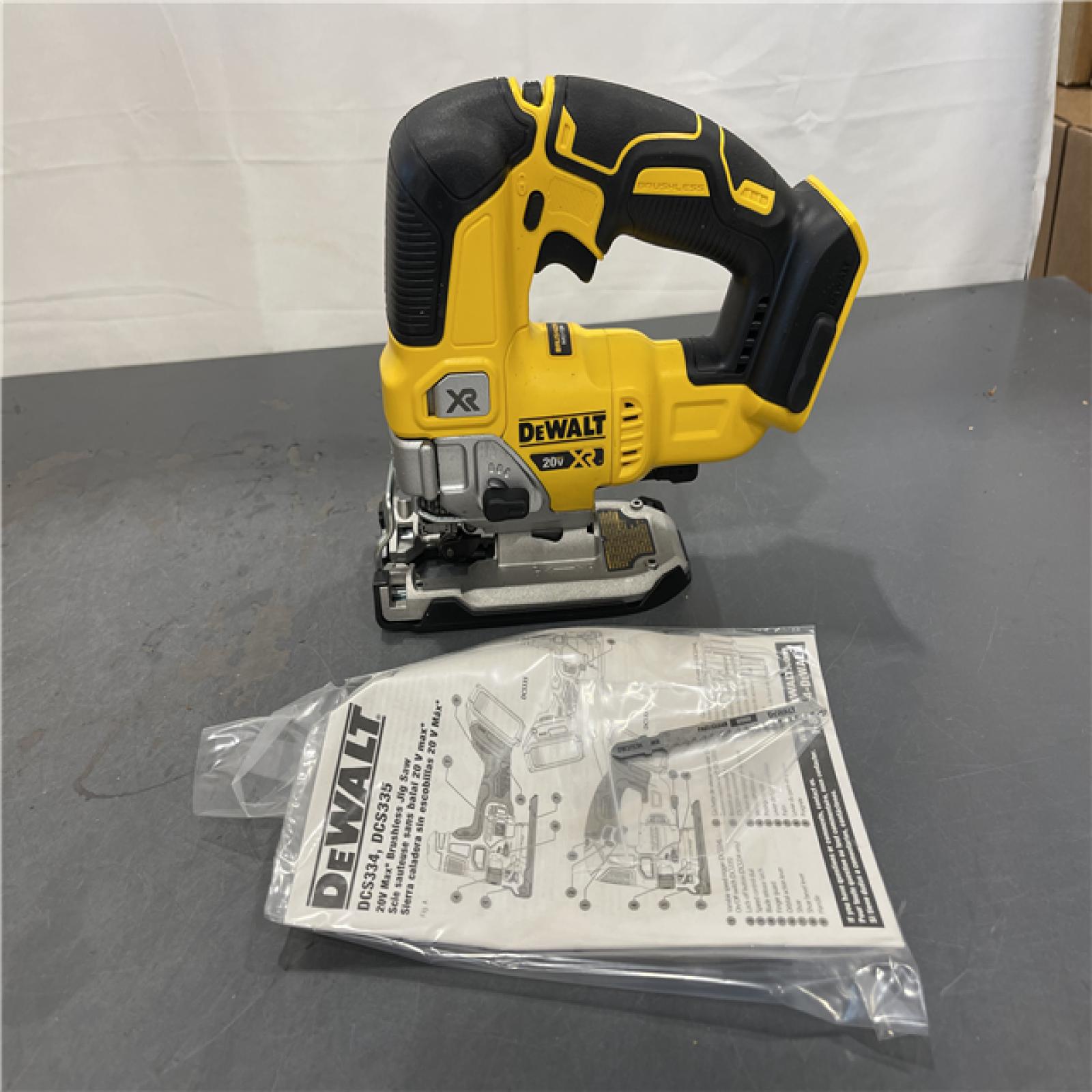 AS-IS - DeWalt 20V MAX XR Cordless Brushless Jigsaw
