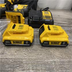 AS-IS DEWALT ATOMIC 20-Volt MAX Lithium-Ion Cordless (2-Tool) Combo Kit
