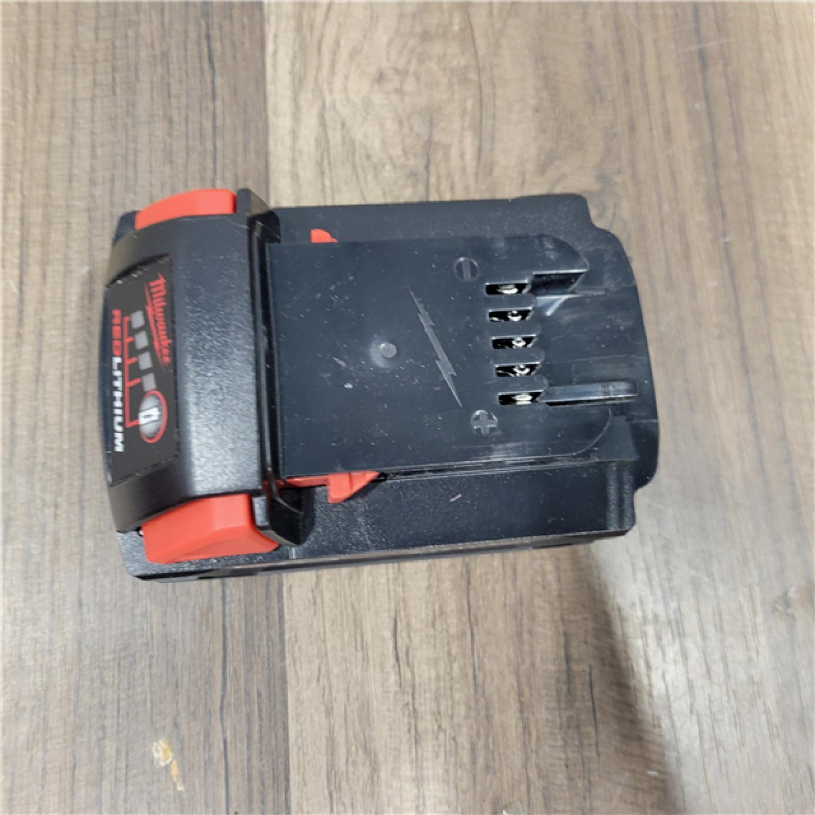 AS-IS  Milwaukee M18 18-Volt Lithium-Ion XC Battery Starter Kit