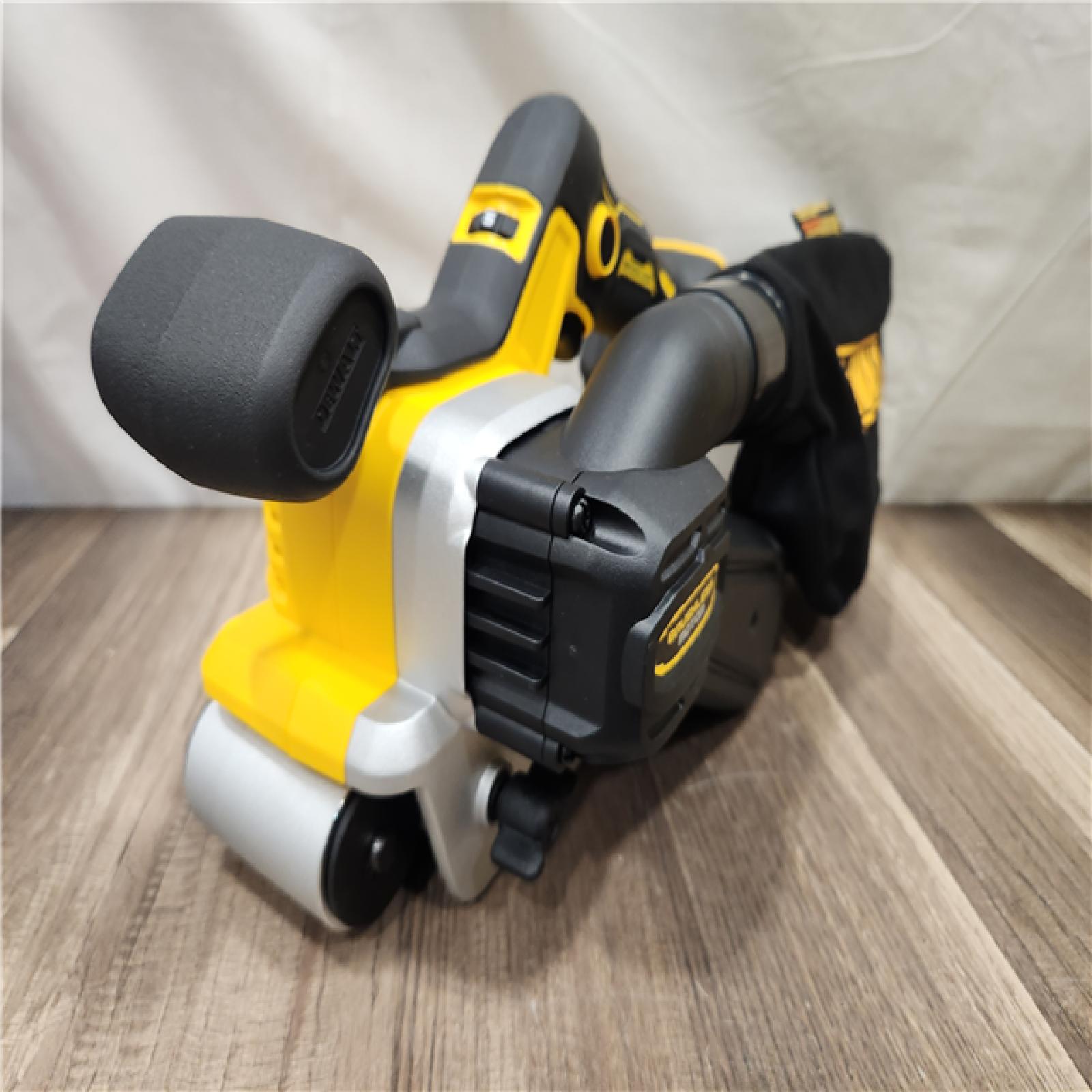 AS-IS- DEWALT 20V MAX* XR Brushless Cordless Belt Sander (Tool-Only)