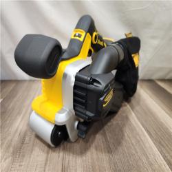 AS-IS- DEWALT 20V MAX* XR Brushless Cordless Belt Sander (Tool-Only)