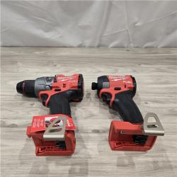 AS-IS MILWAUKEE FUEL 18V Cordless Hammer Drill and Impact Driver Combo Kit