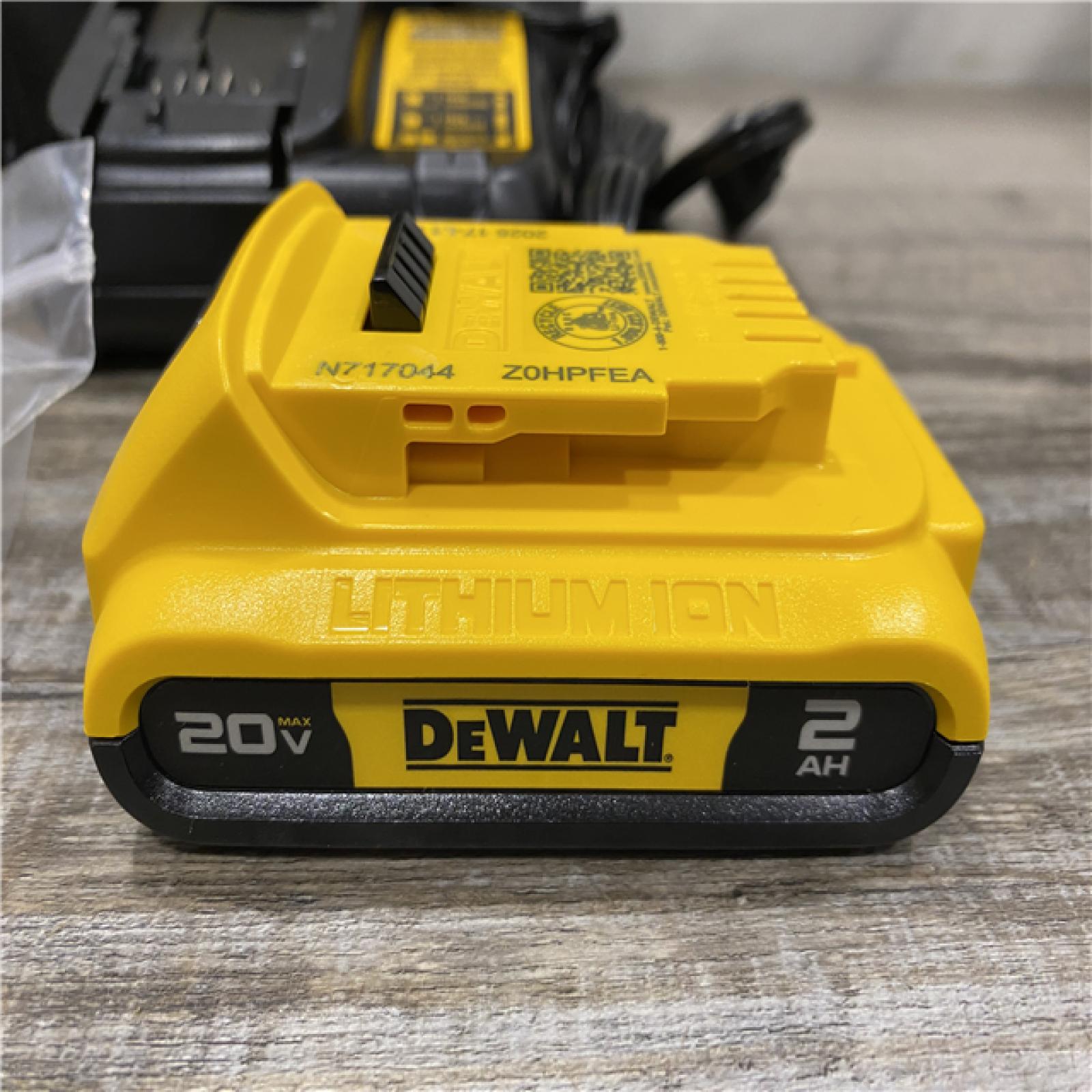 AS-IS DEWALT Atomic 20V Lithium-Ion Cordless Compact 1/2 in. Drill/Driver Kit