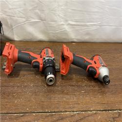 AS-IS Milwaukee M18 Compact Brushless 2-Tool Combo Kit
