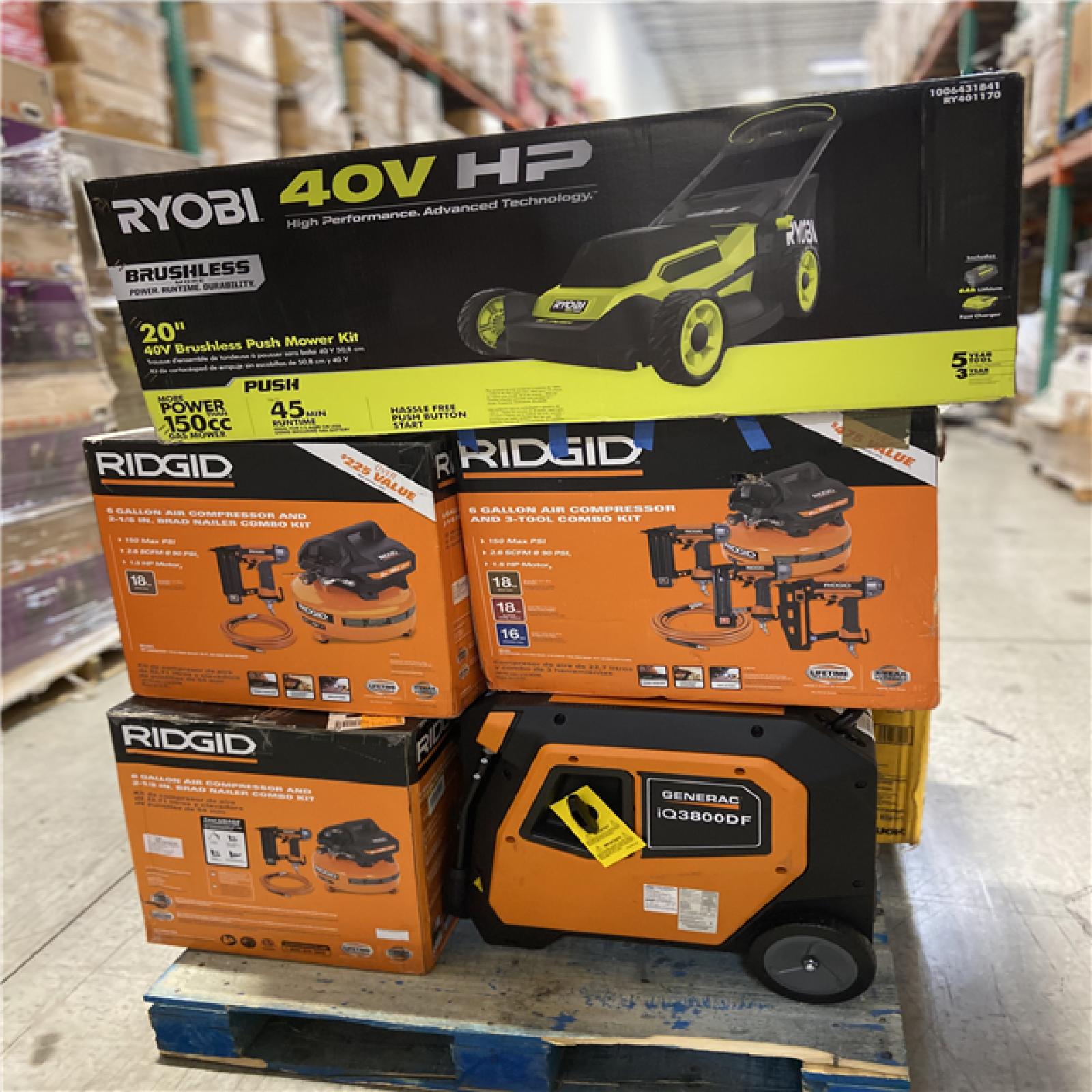 DALLAS LOCATION - AS-IS OUTDOOR POWER EQUIPMENT