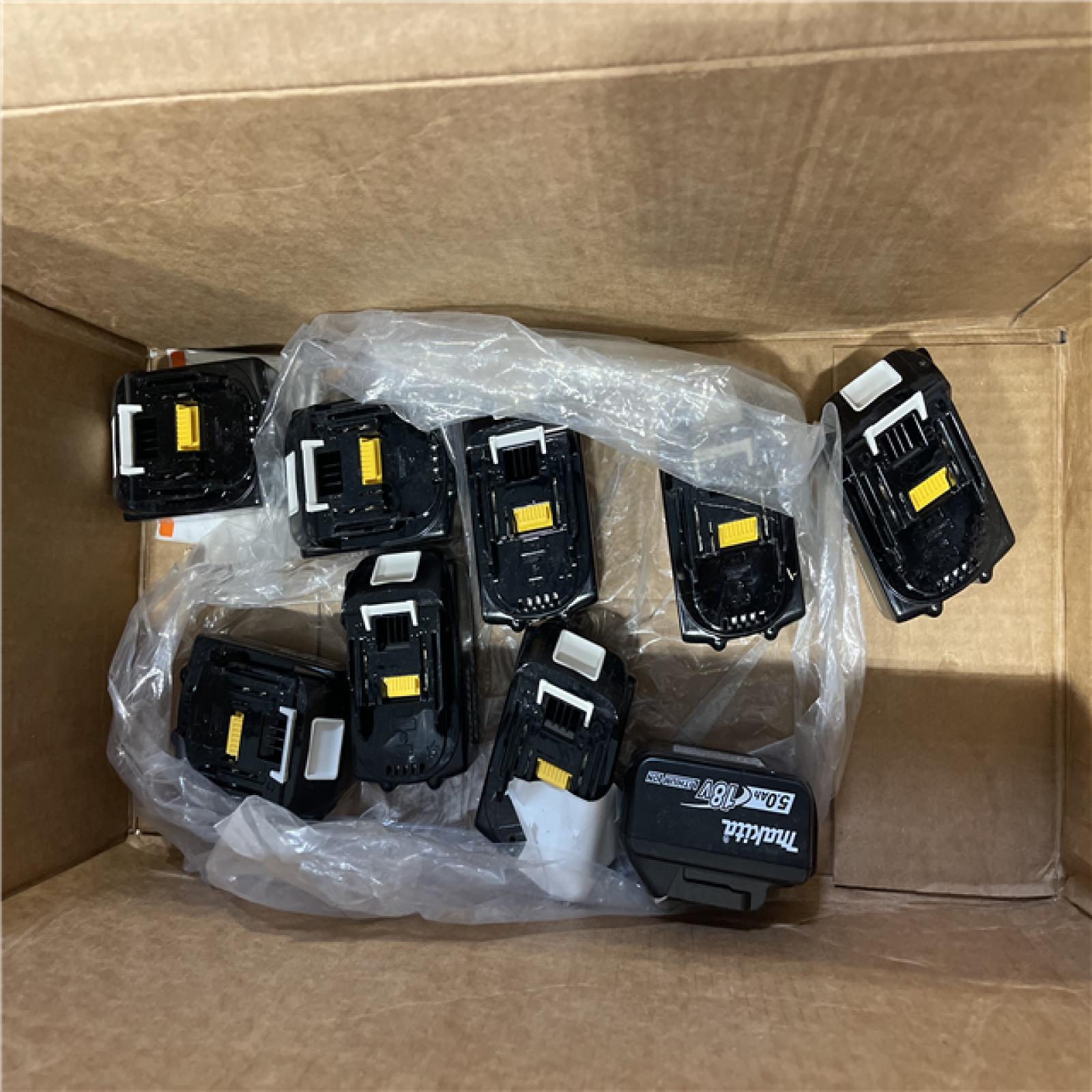 DALLAS LOCATION - Makita 18V LXT Lithium-Ion Battery 5.0 Ah (9 BATTERY)