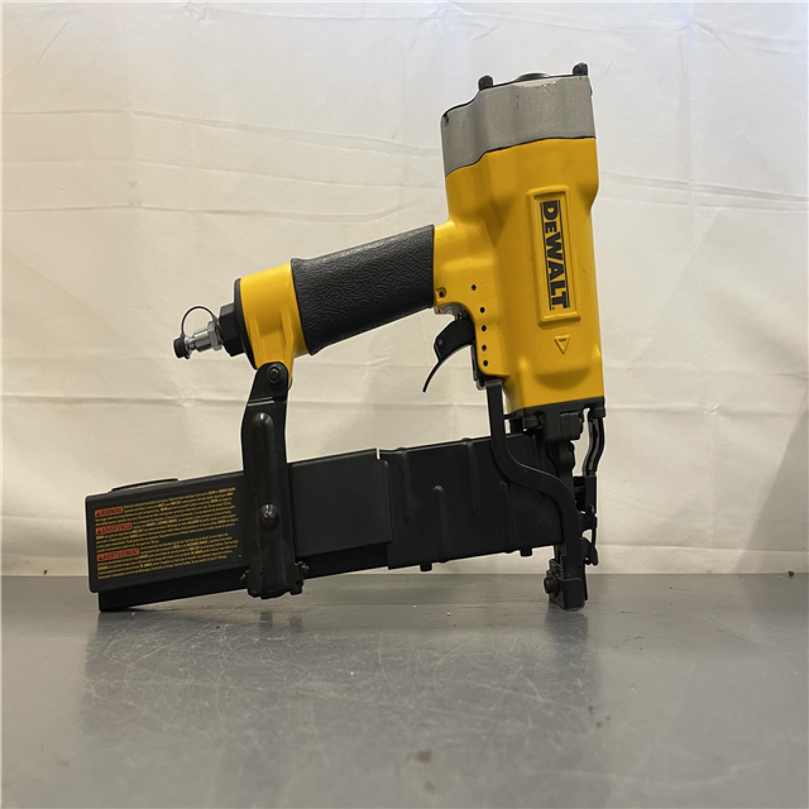 AS-IS - DeWalt Corded Pneumatic 16-Gauge 1 in. Crown Lathing Stapler