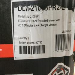 Phoenix NEW ECHO 56V 21 in. Cordless Battery 3-in-1 Walk Behind Self-Propelled Lawn Mower w/ (2) 5Ah Batteries and Rapid Charger (SEALED)