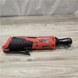 AS-IS MILWAUKEE 2457-20 .38 in. M12 Cordless Ratchet (Tool-Only)
