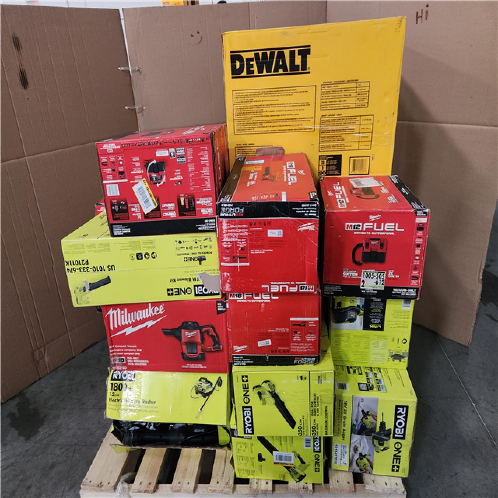 CALIFORNIA AS-IS TOOL PALLET