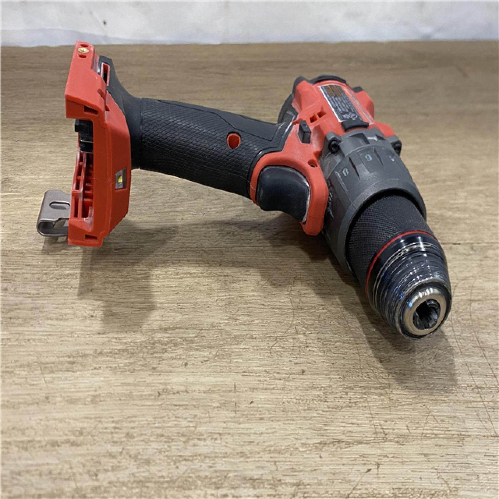 AS-IS Milwaukee FUEL 18V Lithium-Ion Brushless Cordless 1/2 in. Hammer Drill/Driver (Tool-Only)