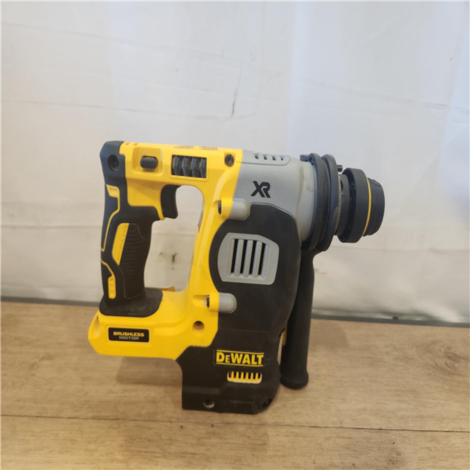 AS-IS- DEWALT 20V MAX XR Cordless Brushless 1 in. SDS Plus L-Shape Rotary Hammer (Tool Only)