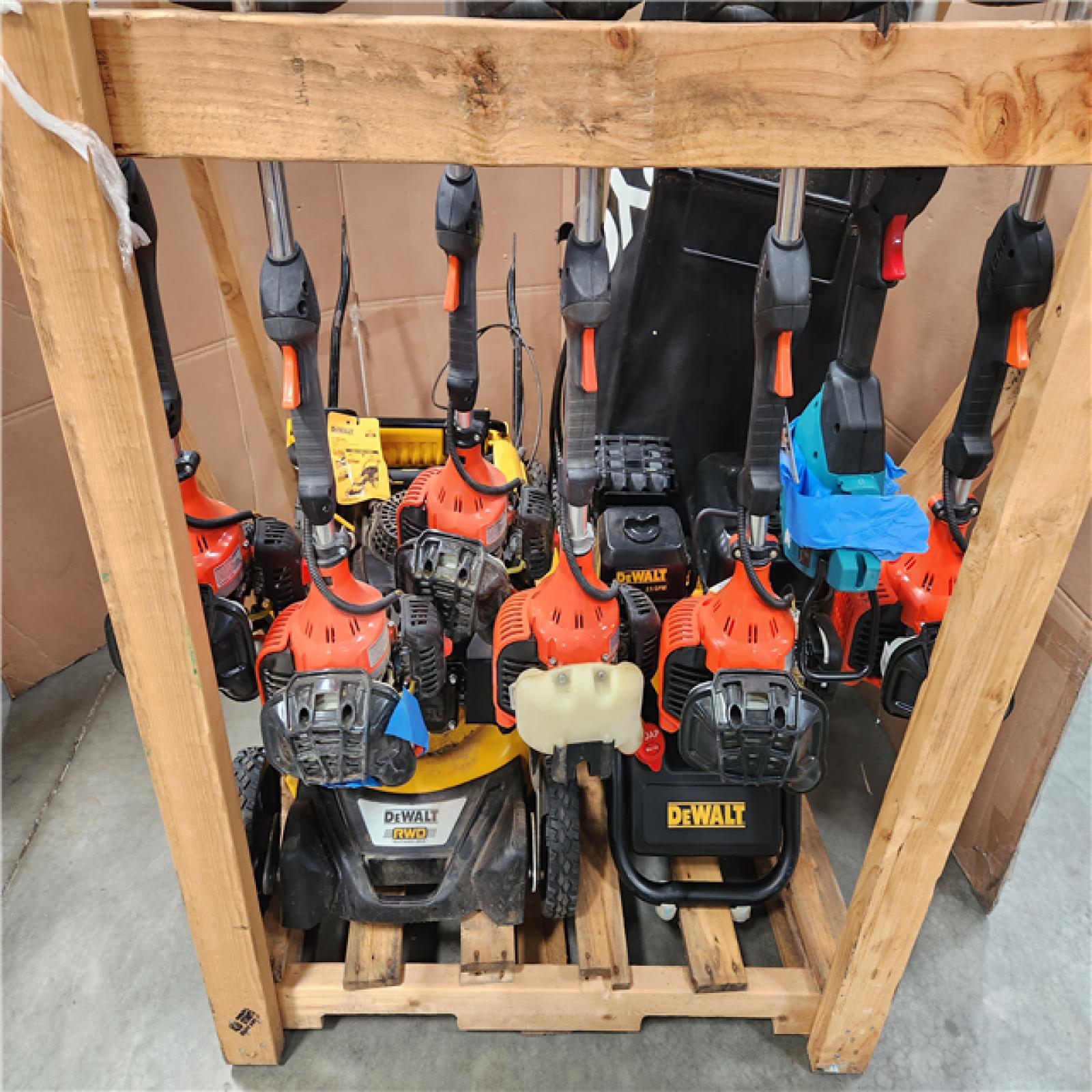 CALIFORNIA AS-IS OUT DOOR POWER EQUIPMENT