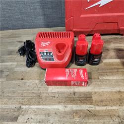 HOUSTON LOCATION - AS-IS M12 12-Volt Lithium-Ion Cordless PEX Expansion Tool Kit with (2) 1.5 Ah Batteries  (3) Expansion Heads and Hard Case