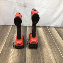 AS-IS Milwaukee 18-Volt Lithium-Ion Brushless Cordless Compact Hammer Drill/Impact Combo Kit