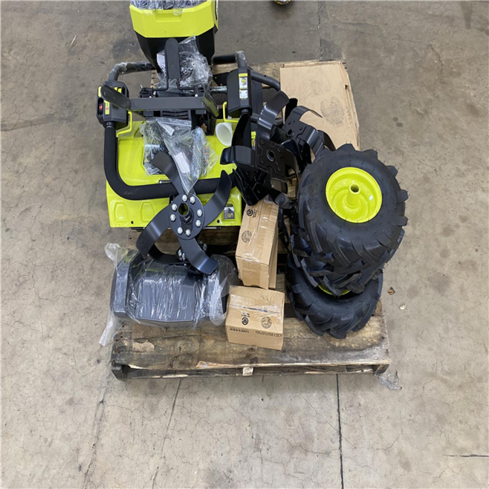 HOUSTON LOCATION - AS-IS Ryobi 18 Tiller