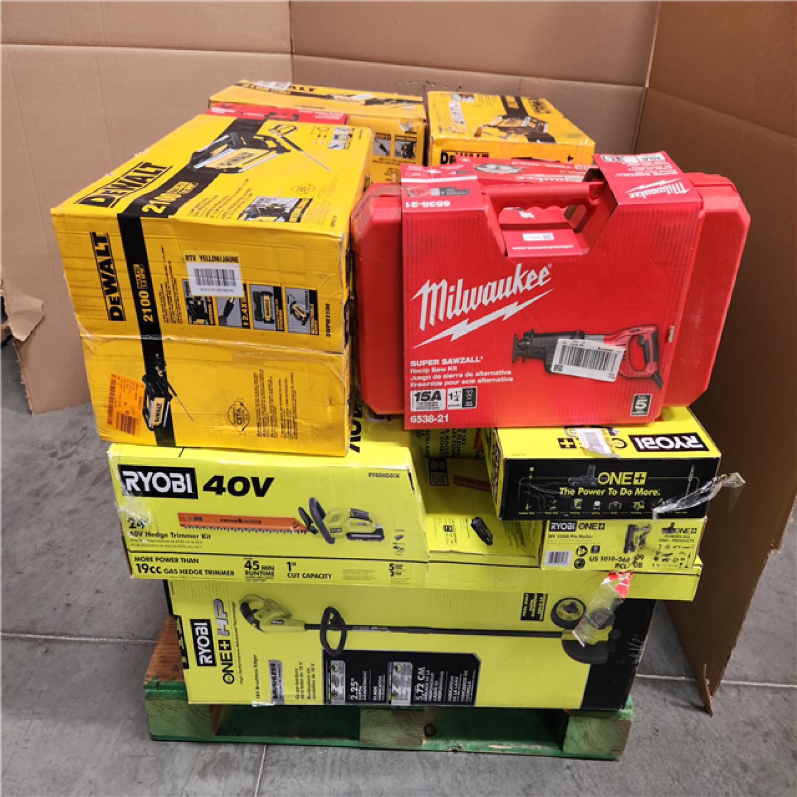 CALIFORNIA AS-IS TOOL PALLET