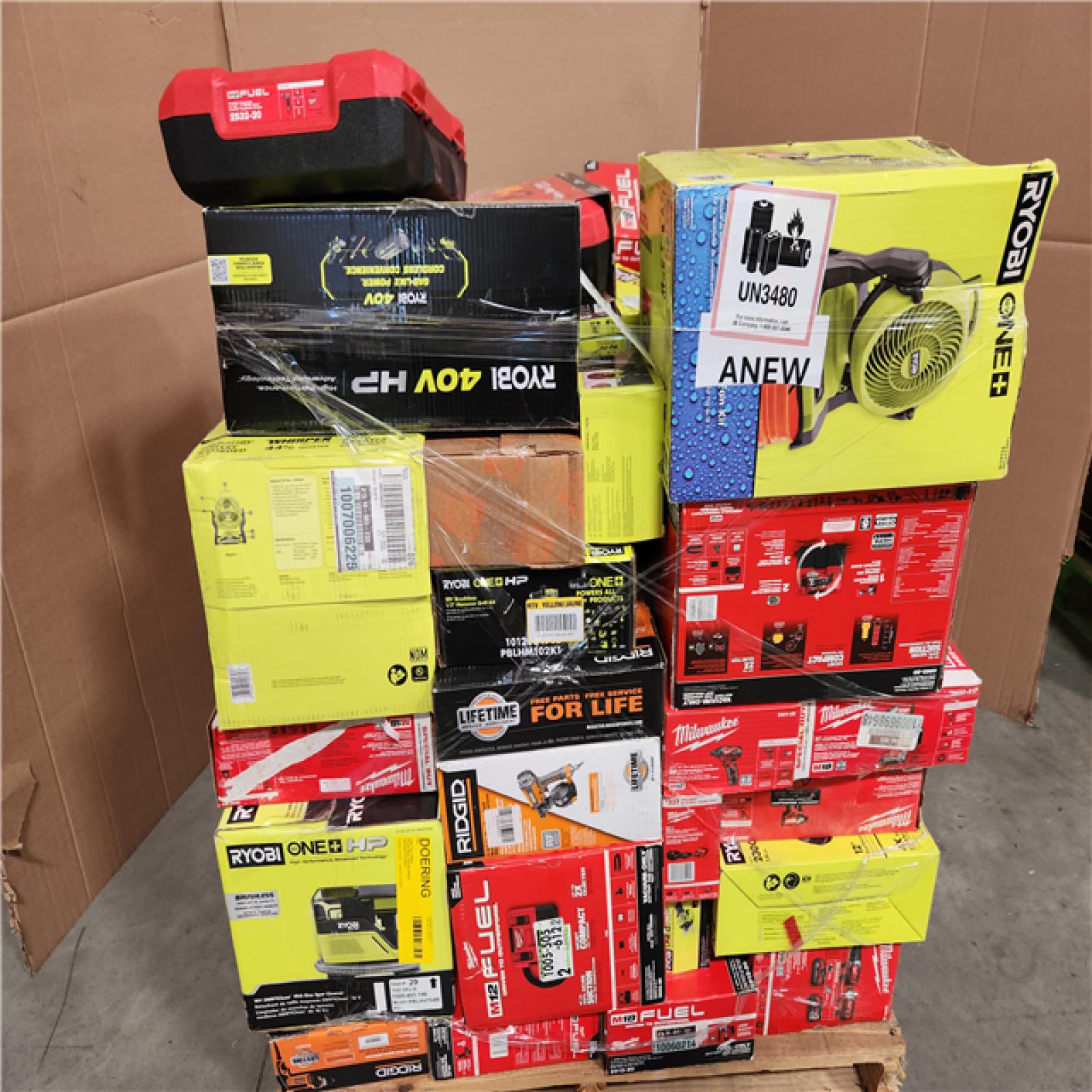 CALIFORNIA AS-IS TOOL PALLET