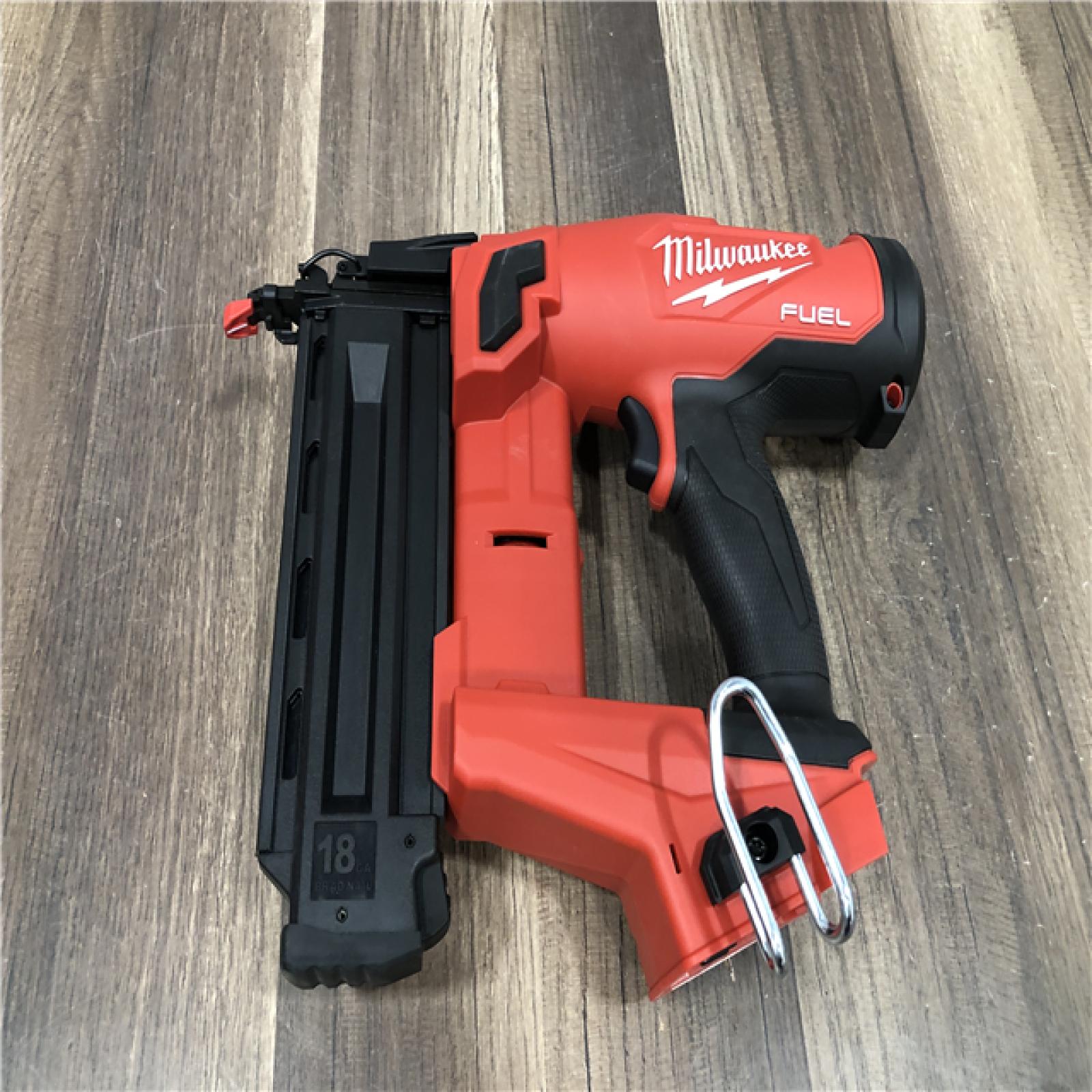 AS-IS Milwaukee FUEL 18-Volt Lithium-Ion Brushless Cordless Gen II 18-Gauge Brad Nailer (Tool-Only)