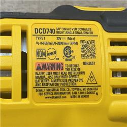 AS-IS DEWALT 20V MAX Cordless 3/8 in. Right Angle Drill/Driver (Tool Only)