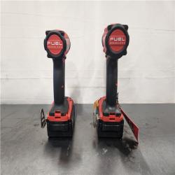 AS-IS- Milwaukee  FUEL 18V Lithium-Ion Brushless Cordless Hammer Drill and Impact Driver Combo Kit