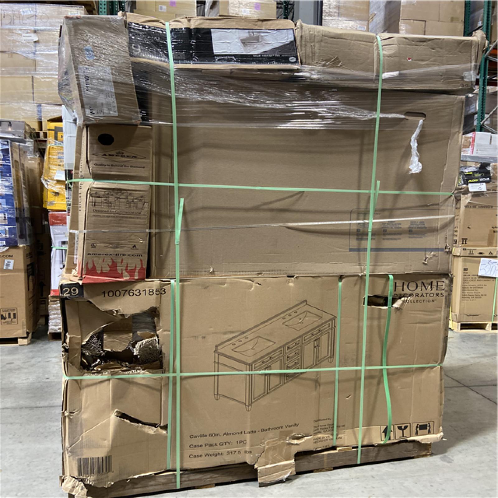 DALLAS LOCATION - AS-IS HOME IMPROVEMENT PALLET