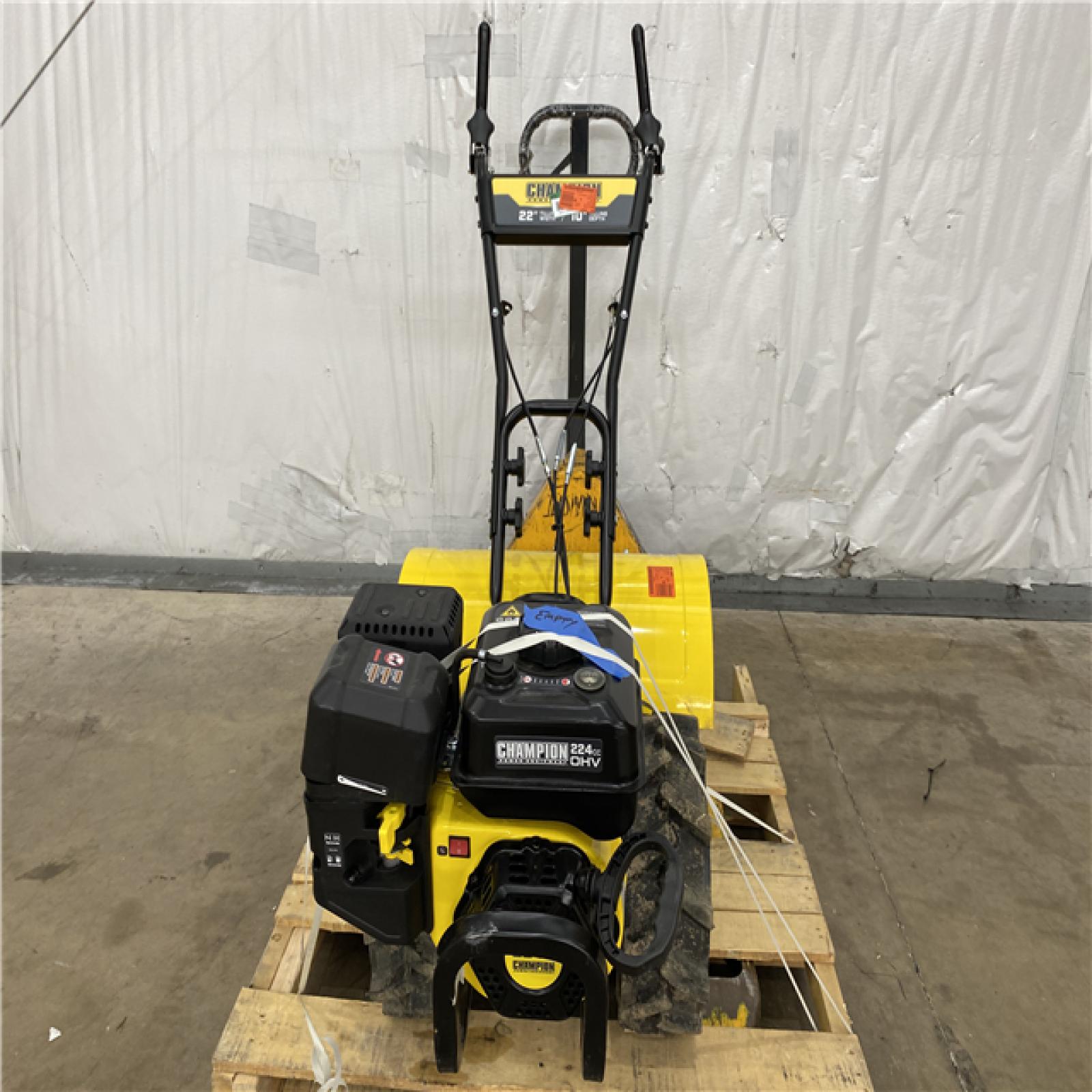 Houston Location - AS-IS CHAMPION 224cc Rear Tine Tiller