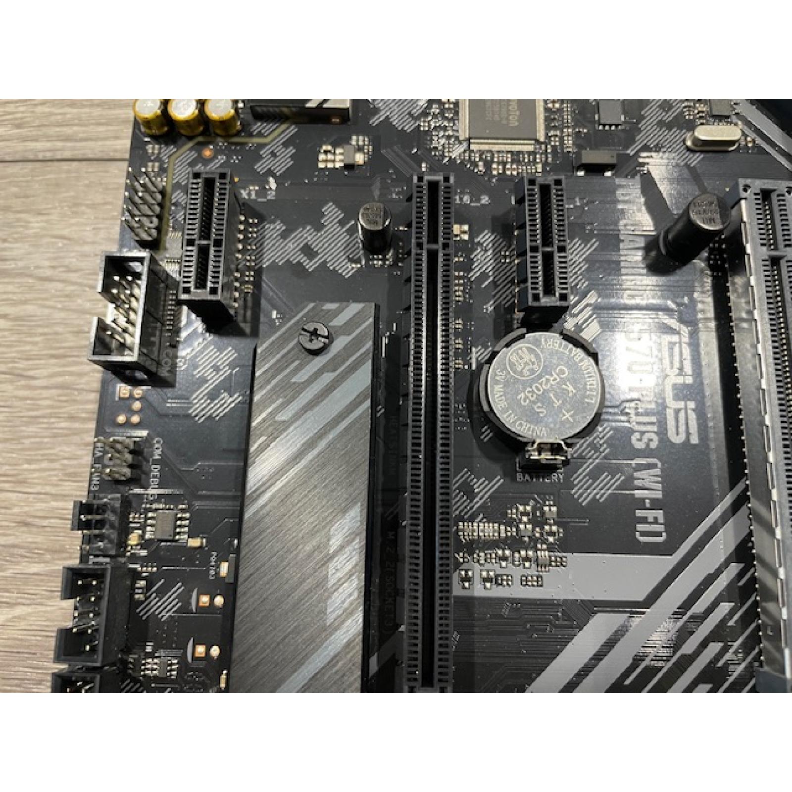 AS-IS ASUS TUF Gaming X570-Plus (Wi-Fi): AM4 AMD Motherboard